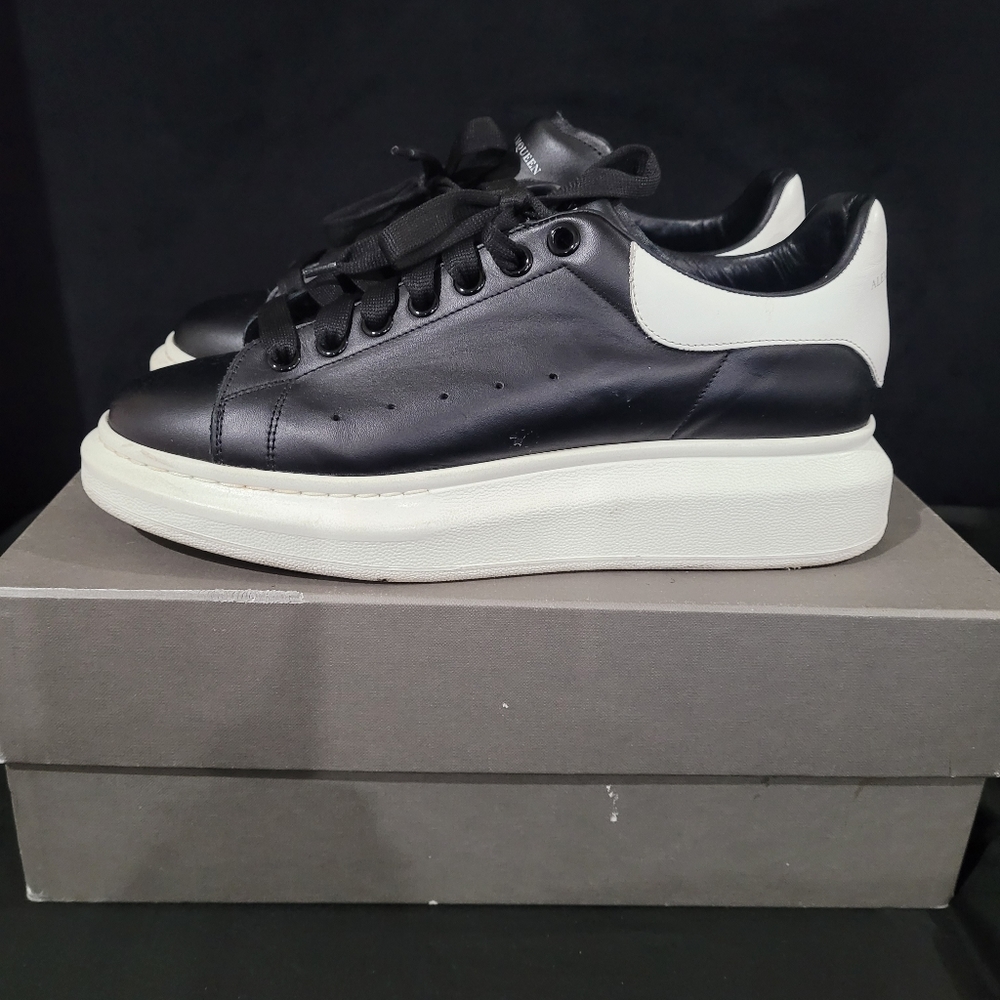 Alexander McQueen Oversized Sneaker, Size (10.5), Black, White
